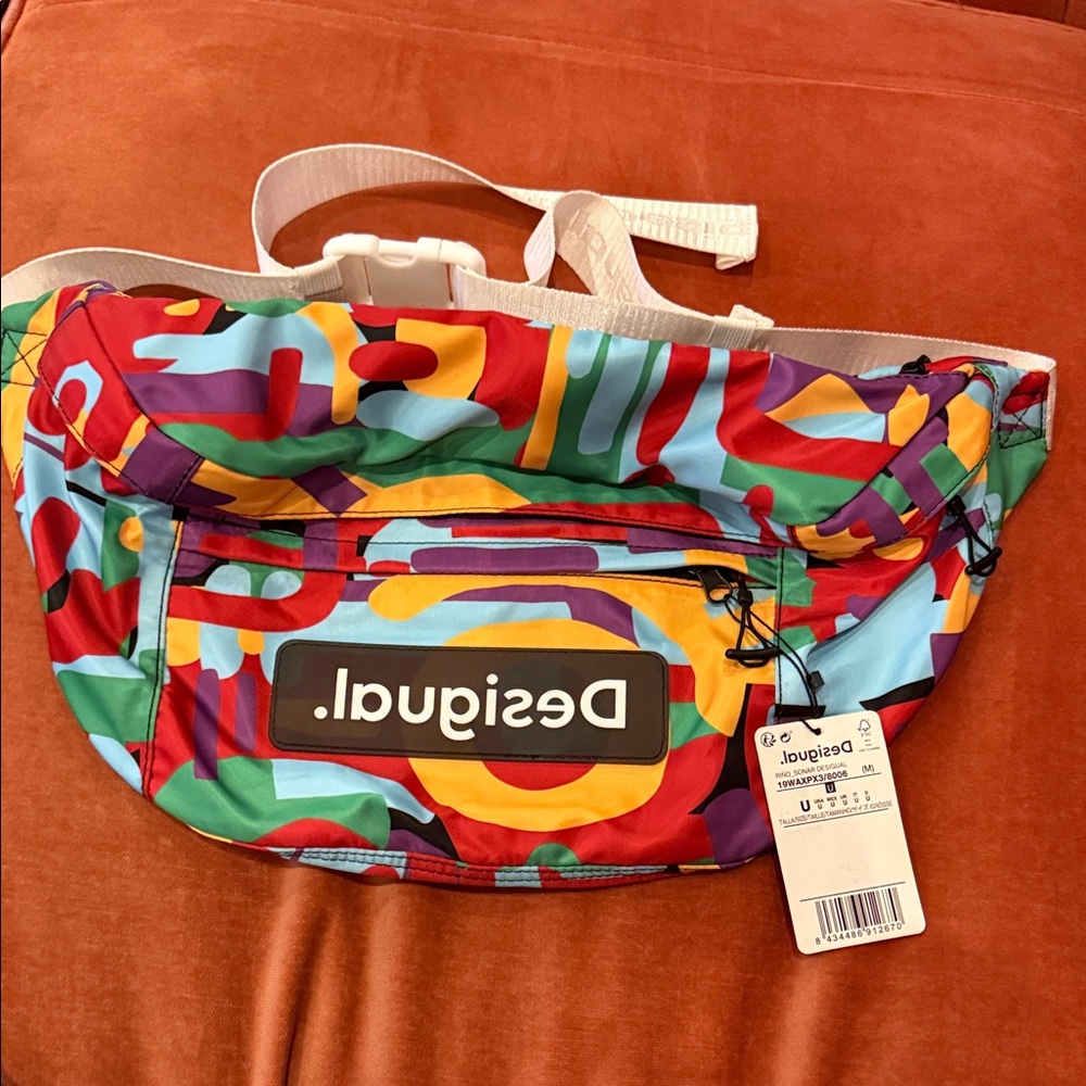 Desigual Colorful Belt Bag / Crossbody – NEW WITH TAGS